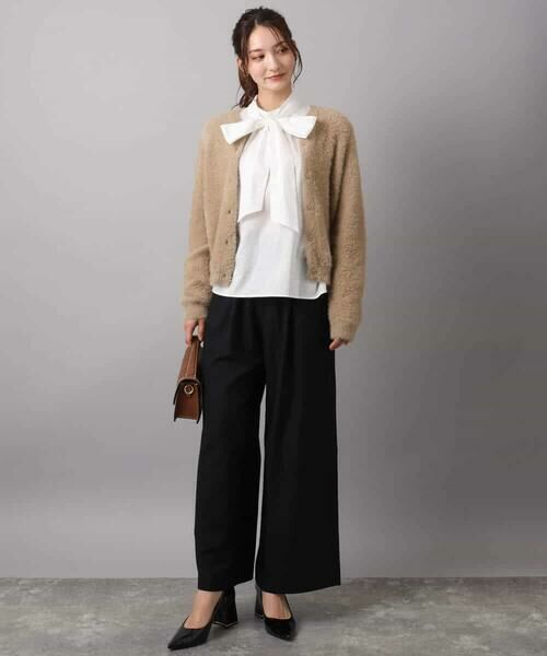 MK MICHEL KLEIN / エムケーミッシェルクラン カーディガン・ボレロ | フェザーニットカーディガン/洗える | 詳細17