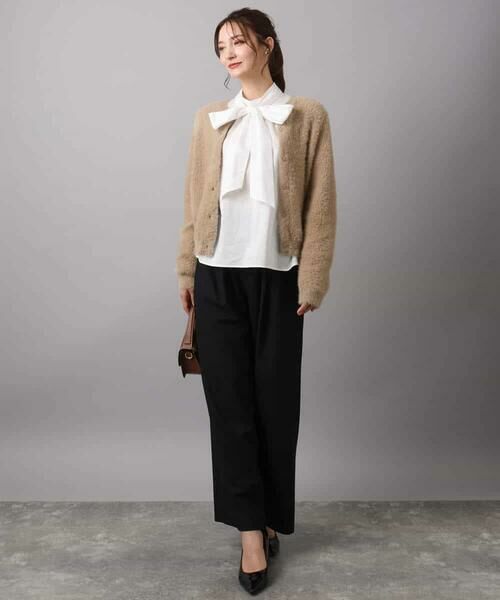 MK MICHEL KLEIN / エムケーミッシェルクラン カーディガン・ボレロ | フェザーニットカーディガン/洗える | 詳細18