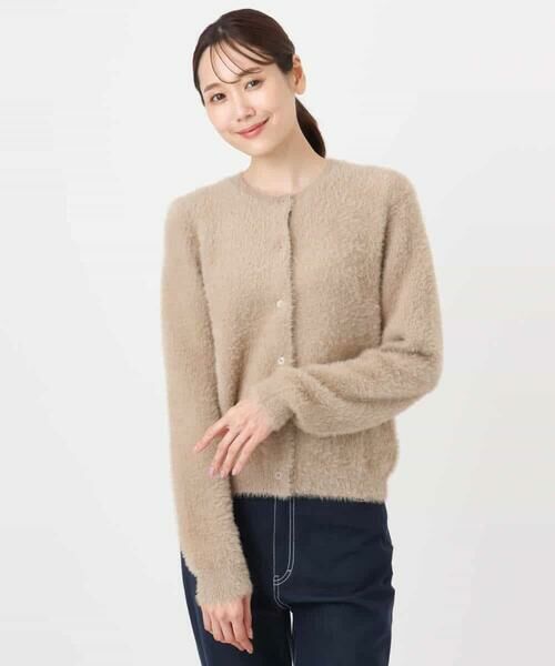 MK MICHEL KLEIN / エムケーミッシェルクラン カーディガン・ボレロ | フェザーニットカーディガン/洗える | 詳細19