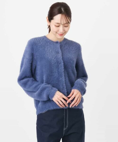 MK MICHEL KLEIN / エムケーミッシェルクラン カーディガン・ボレロ | フェザーニットカーディガン/洗える | 詳細26