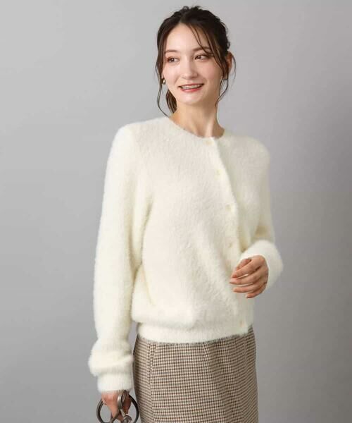 MK MICHEL KLEIN / エムケーミッシェルクラン カーディガン・ボレロ | フェザーニットカーディガン/洗える | 詳細8