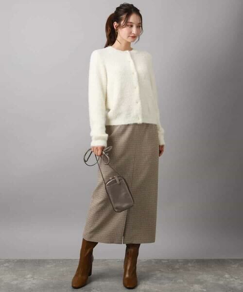 MK MICHEL KLEIN / エムケーミッシェルクラン カーディガン・ボレロ | フェザーニットカーディガン/洗える | 詳細9