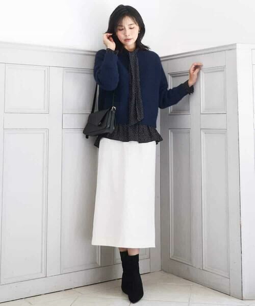 MK MICHEL KLEIN / エムケーミッシェルクラン カーディガン・ボレロ | ヘアリーニットカーディガン/洗える | 詳細25