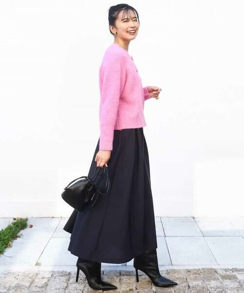 MK MICHEL KLEIN / エムケーミッシェルクラン カーディガン・ボレロ | ヘアリーニットカーディガン/洗える | 詳細29