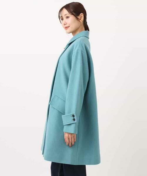 MK MICHEL KLEIN / エムケーミッシェルクラン その他アウター | SUPER100'sウール スタンドカラーミドルコート | 詳細23