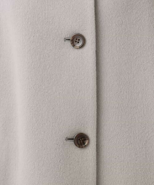 MK MICHEL KLEIN / エムケーミッシェルクラン その他アウター | SUPER100'sウール フーデットミドルコート | 詳細11