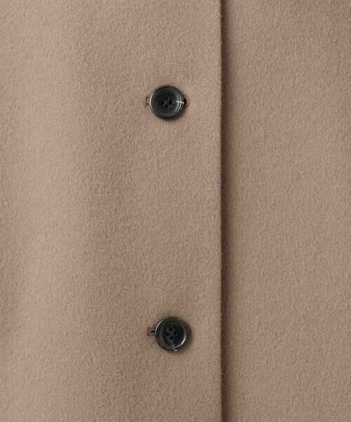 MK MICHEL KLEIN / エムケーミッシェルクラン その他アウター | SUPER100'sウール フーデットミドルコート | 詳細14