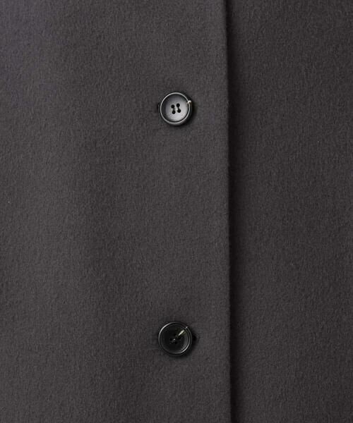 MK MICHEL KLEIN / エムケーミッシェルクラン その他アウター | SUPER100'sウール フーデットミドルコート | 詳細16