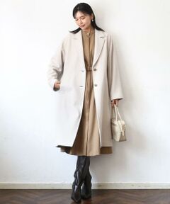 MK MICHEL KLEIN / エムケーミッシェルクラン その他アウター | [超軽量]エアリアルウール チェスターコート