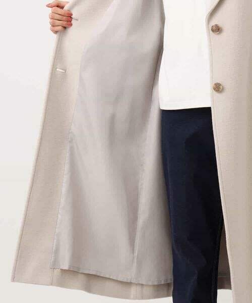 MK MICHEL KLEIN / エムケーミッシェルクラン その他アウター | [超軽量]エアリアルウール チェスターコート | 詳細25