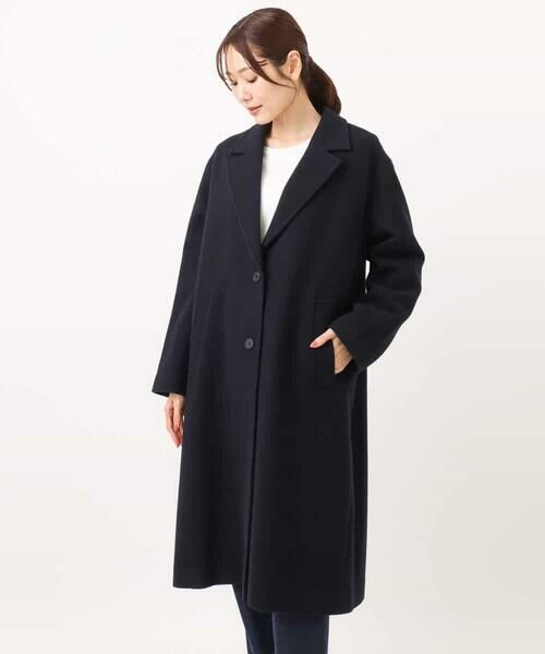 MK MICHEL KLEIN / エムケーミッシェルクラン その他アウター | [超軽量]エアリアルウール チェスターコート | 詳細26