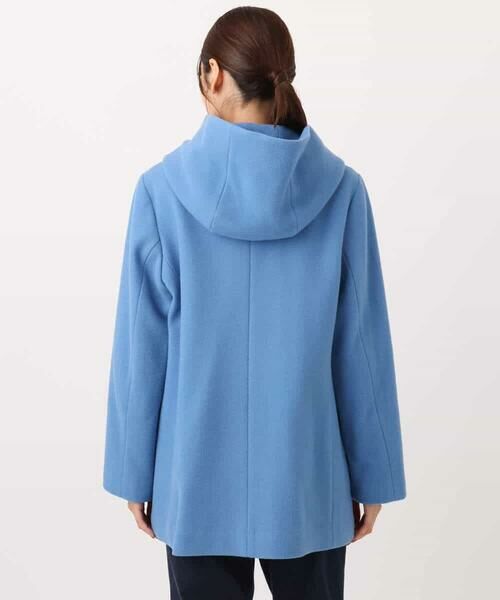 MK MICHEL KLEIN / エムケーミッシェルクラン その他アウター | [超軽量]エアリアルウール ミドル丈フーデットコート | 詳細19