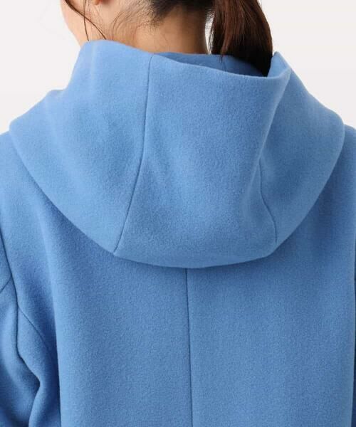 MK MICHEL KLEIN / エムケーミッシェルクラン その他アウター | [超軽量]エアリアルウール ミドル丈フーデットコート | 詳細21