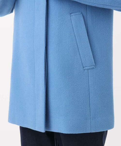 MK MICHEL KLEIN / エムケーミッシェルクラン その他アウター | [超軽量]エアリアルウール ミドル丈フーデットコート | 詳細24