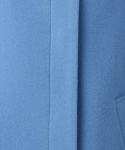 MK MICHEL KLEIN / エムケーミッシェルクラン その他アウター | [超軽量]エアリアルウール ミドル丈フーデットコート | 詳細25