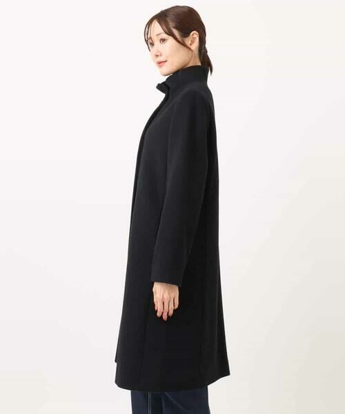MK MICHEL KLEIN / エムケーミッシェルクラン その他アウター | SUPER100sウール スタンドカラーロングコート | 詳細16