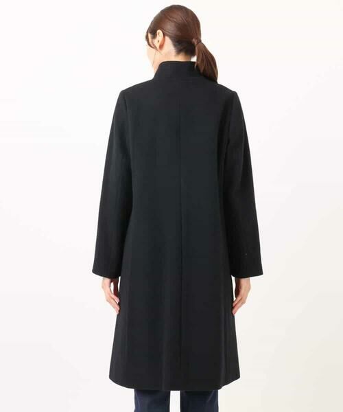 MK MICHEL KLEIN / エムケーミッシェルクラン その他アウター | SUPER100sウール スタンドカラーロングコート | 詳細17