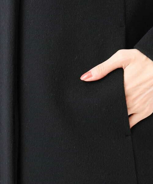 MK MICHEL KLEIN / エムケーミッシェルクラン その他アウター | SUPER100sウール スタンドカラーロングコート | 詳細20