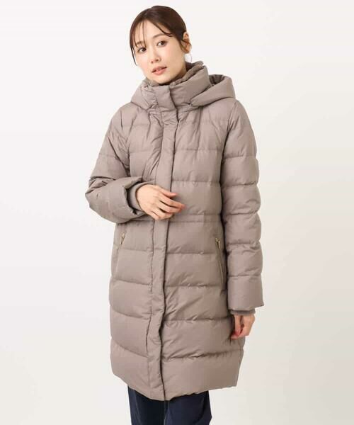 MK MICHEL KLEIN / エムケーミッシェルクラン ダウンジャケット・ベスト | ベーシックタフタ ロングダウンコート/撥水加工 | 詳細20