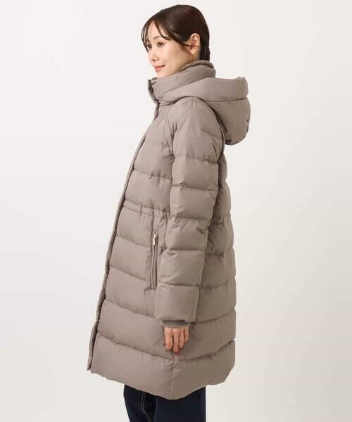 MK MICHEL KLEIN / エムケーミッシェルクラン ダウンジャケット・ベスト | ベーシックタフタ ロングダウンコート/撥水加工 | 詳細21