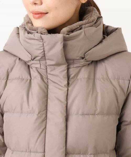 MK MICHEL KLEIN / エムケーミッシェルクラン ダウンジャケット・ベスト | ベーシックタフタ ロングダウンコート/撥水加工 | 詳細23