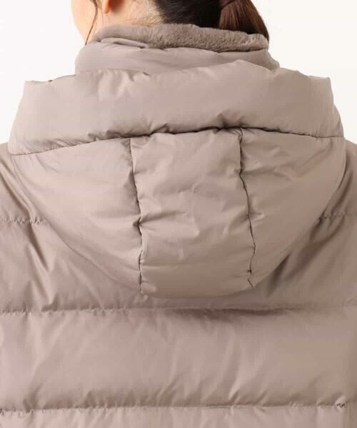 MK MICHEL KLEIN / エムケーミッシェルクラン ダウンジャケット・ベスト | ベーシックタフタ ロングダウンコート/撥水加工 | 詳細24