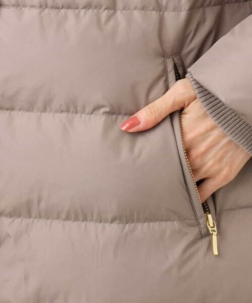 MK MICHEL KLEIN / エムケーミッシェルクラン ダウンジャケット・ベスト | ベーシックタフタ ロングダウンコート/撥水加工 | 詳細26