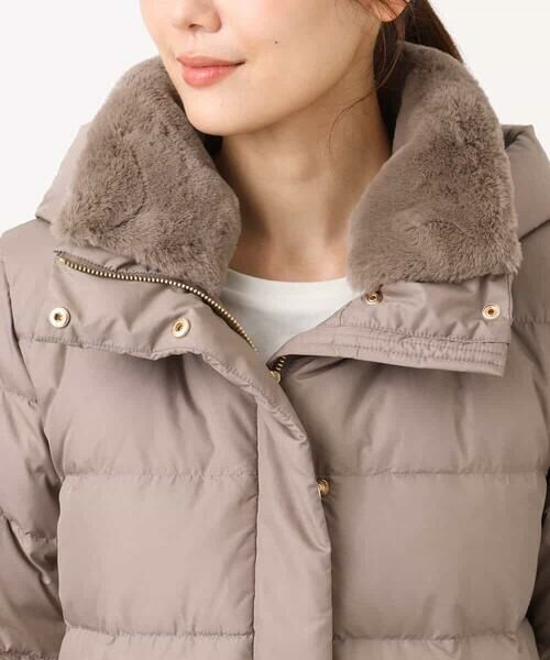 MK MICHEL KLEIN / エムケーミッシェルクラン ダウンジャケット・ベスト | ベーシックタフタ ロングダウンコート/撥水加工 | 詳細30