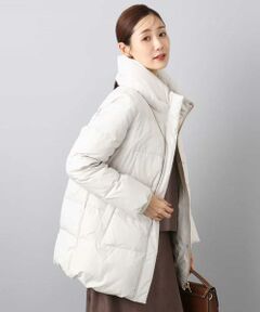 MK MICHEL KLEIN / エムケーミッシェルクラン ダウンジャケット・ベスト | ベーシックタフタ ミドルダウンコート/撥水加工