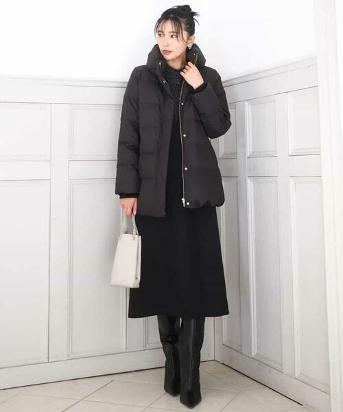 MK MICHEL KLEIN / エムケーミッシェルクラン ダウンジャケット・ベスト | ベーシックタフタ ミドルダウンコート/撥水加工 | 詳細16