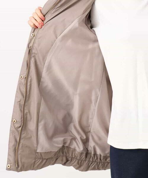 MK MICHEL KLEIN / エムケーミッシェルクラン ダウンジャケット・ベスト | ベーシックタフタ ミドルダウンコート/撥水加工 | 詳細28