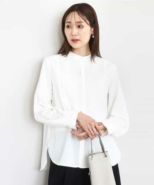 楽天市場】レース ピンタック ブラウスの通販