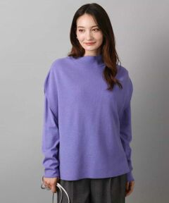 MK MICHEL KLEIN / エムケーミッシェルクラン ニット・セーター | ハイネックジレ×クルーネックニット ツインセット