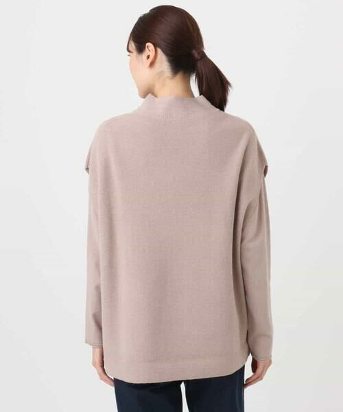 MK MICHEL KLEIN / エムケーミッシェルクラン ニット・セーター | ハイネックジレ×クルーネックニット ツインセット | 詳細20