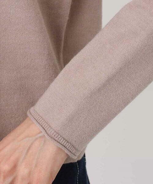 MK MICHEL KLEIN / エムケーミッシェルクラン ニット・セーター | ハイネックジレ×クルーネックニット ツインセット | 詳細29