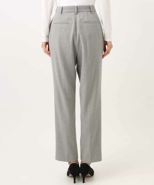 MK MICHEL KLEIN / エムケーミッシェルクラン チノ・ワークパンツ | ツイード調両面起毛テーパードパンツ/洗える | 詳細19