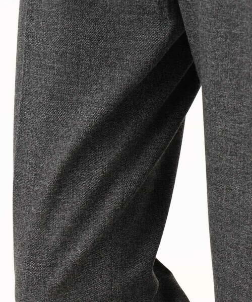 MK MICHEL KLEIN / エムケーミッシェルクラン チノ・ワークパンツ | ツイード調両面起毛テーパードパンツ/洗える | 詳細27