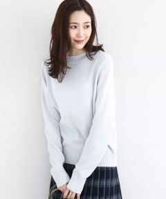 MK MICHEL KLEIN / エムケーミッシェルクラン ニット・セーター | キラキラ ラメニットプルオーバー/洗える