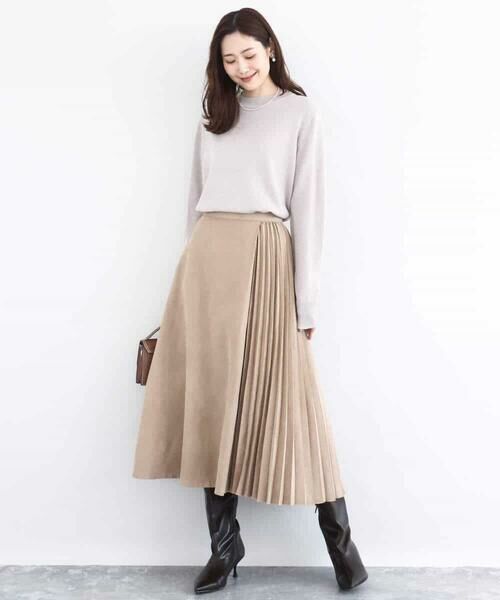 MK MICHEL KLEIN / エムケーミッシェルクラン ニット・セーター | キラキラ ラメニットプルオーバー/洗える | 詳細10