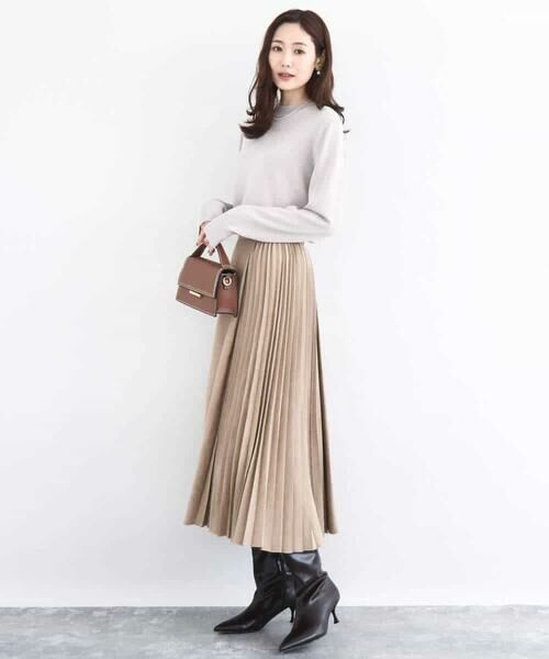 MK MICHEL KLEIN / エムケーミッシェルクラン ニット・セーター | キラキラ ラメニットプルオーバー/洗える | 詳細11