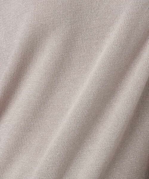 MK MICHEL KLEIN / エムケーミッシェルクラン ニット・セーター | キラキラ ラメニットプルオーバー/洗える | 詳細30