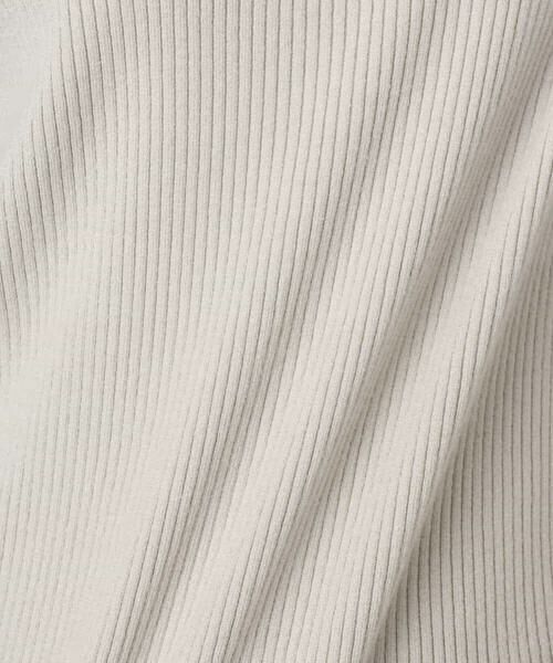 MK MICHEL KLEIN / エムケーミッシェルクラン ニット・セーター | 千鳥格子柄シフォンレイヤード風ハイゲージニット/洗える | 詳細22