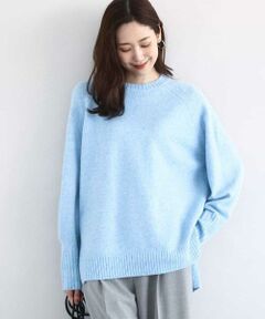 MK MICHEL KLEIN / エムケーミッシェルクラン ニット・セーター | ミニスパンコールキラキラニット/洗える