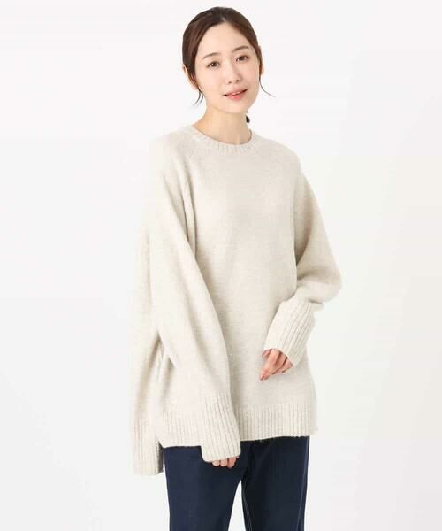 MK MICHEL KLEIN / エムケーミッシェルクラン ニット・セーター | ミニスパンコールキラキラニット/洗える | 詳細14