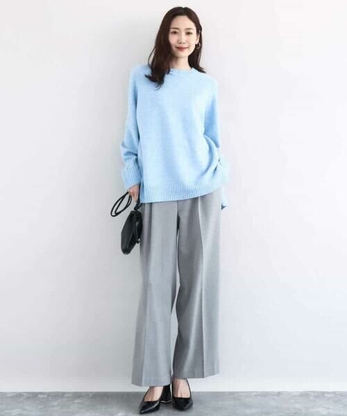 MK MICHEL KLEIN / エムケーミッシェルクラン ニット・セーター | ミニスパンコールキラキラニット/洗える | 詳細2