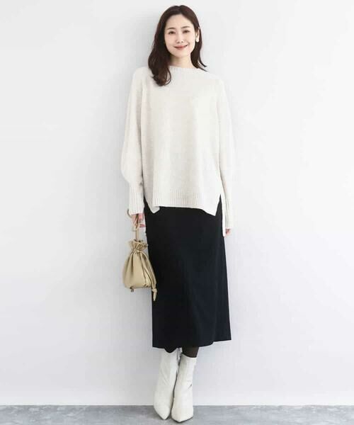 MK MICHEL KLEIN / エムケーミッシェルクラン ニット・セーター | ミニスパンコールキラキラニット/洗える | 詳細21