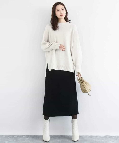 MK MICHEL KLEIN / エムケーミッシェルクラン ニット・セーター | ミニスパンコールキラキラニット/洗える | 詳細22