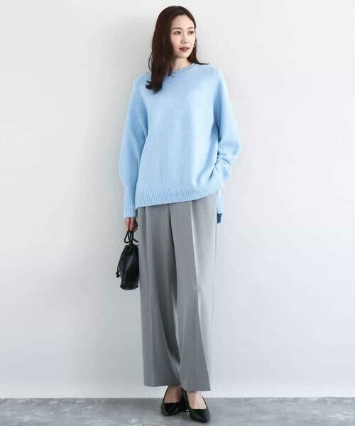 MK MICHEL KLEIN / エムケーミッシェルクラン ニット・セーター | ミニスパンコールキラキラニット/洗える | 詳細3