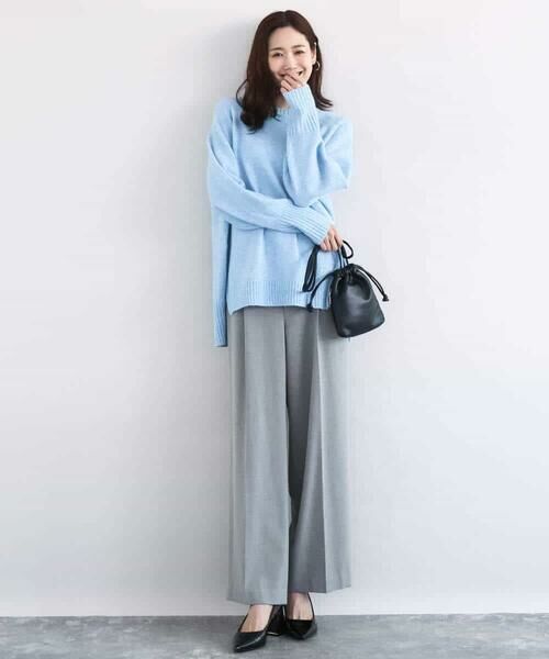 MK MICHEL KLEIN / エムケーミッシェルクラン ニット・セーター | ミニスパンコールキラキラニット/洗える | 詳細4