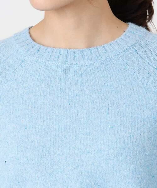 MK MICHEL KLEIN / エムケーミッシェルクラン ニット・セーター | ミニスパンコールキラキラニット/洗える | 詳細8